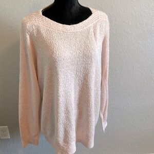 Croft & Borrow XXL pink sweater